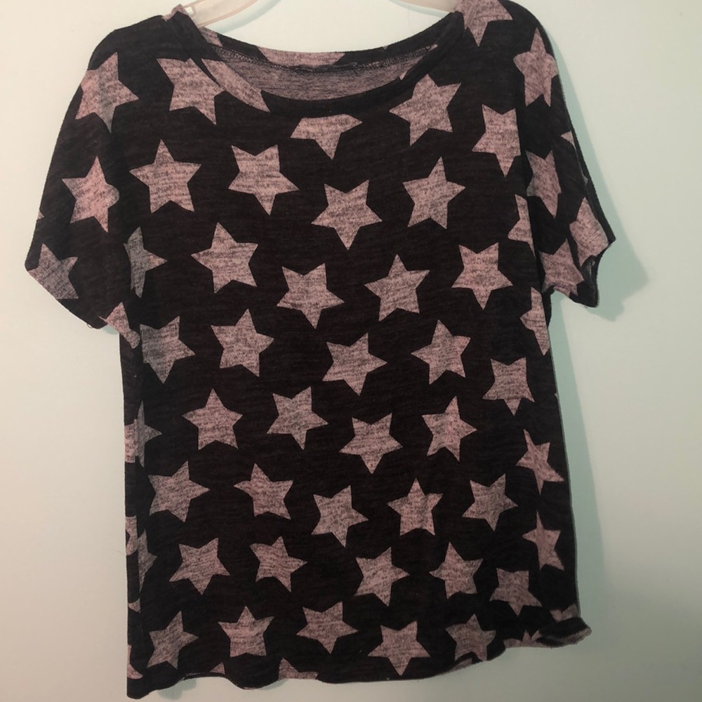 Star printed shirt